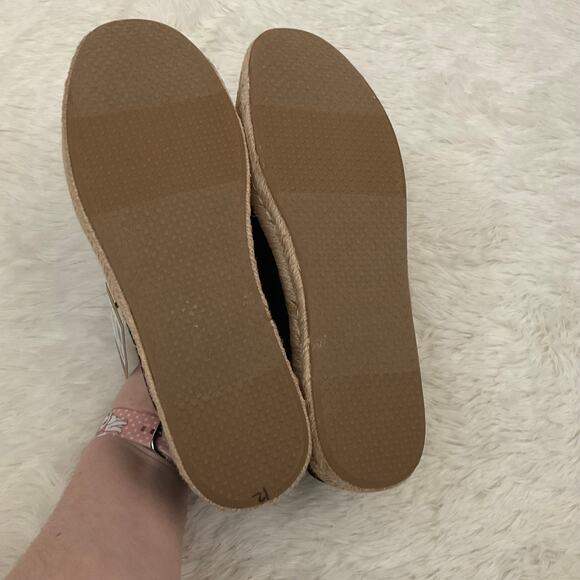 TOMS Women’s Alpargata Rope 2.0 Recycled Cotton Slubby Slip Ons - 10 - NEW - Picture 7 of 7